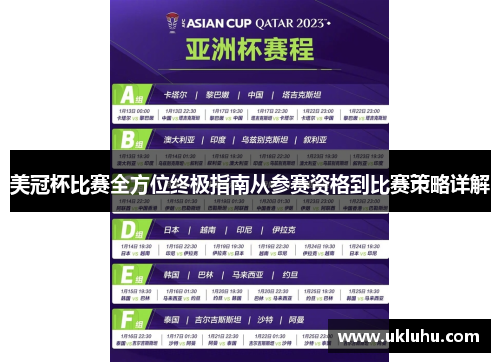 美冠杯比赛全方位终极指南从参赛资格到比赛策略详解